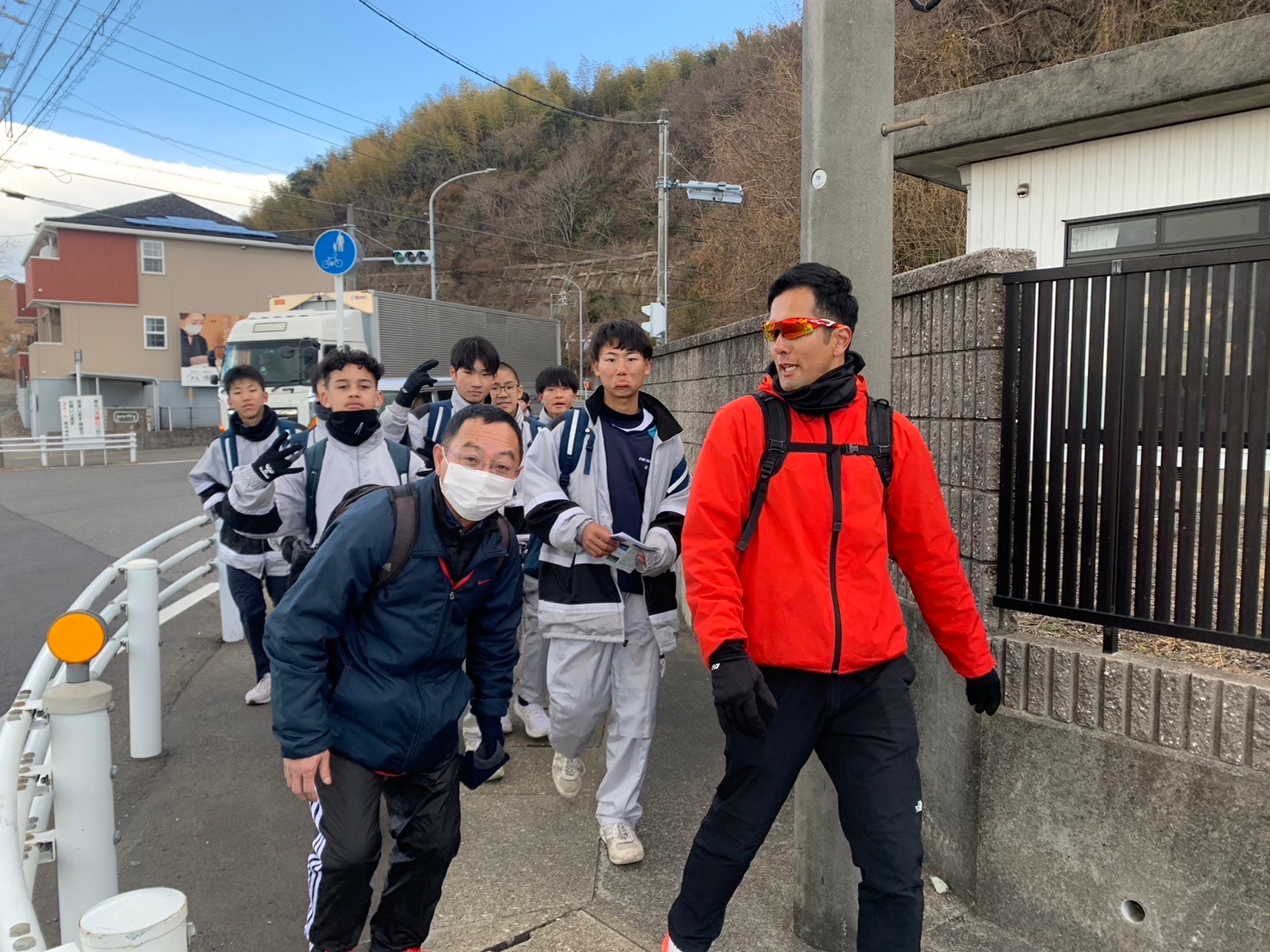 かち歩き１日目?