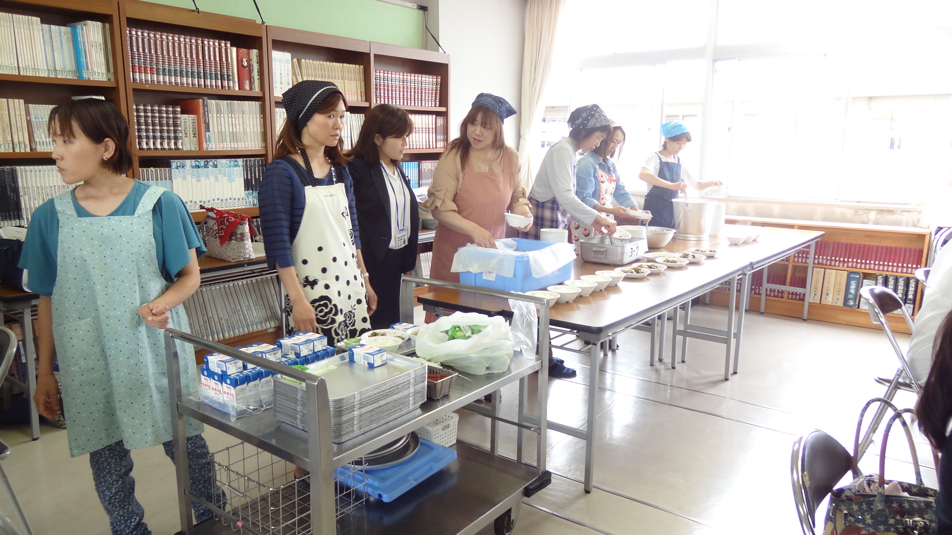 給食試食会・食育講話