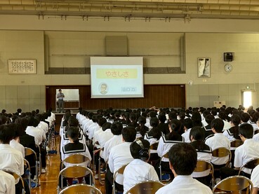 令和7年度 1年生保健集会