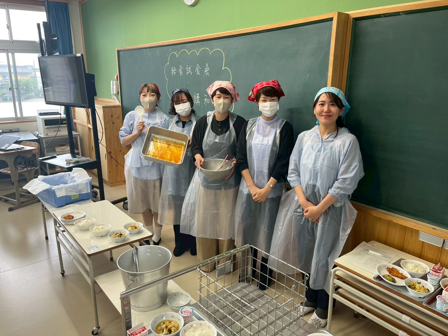 給食試食会・食育講和会