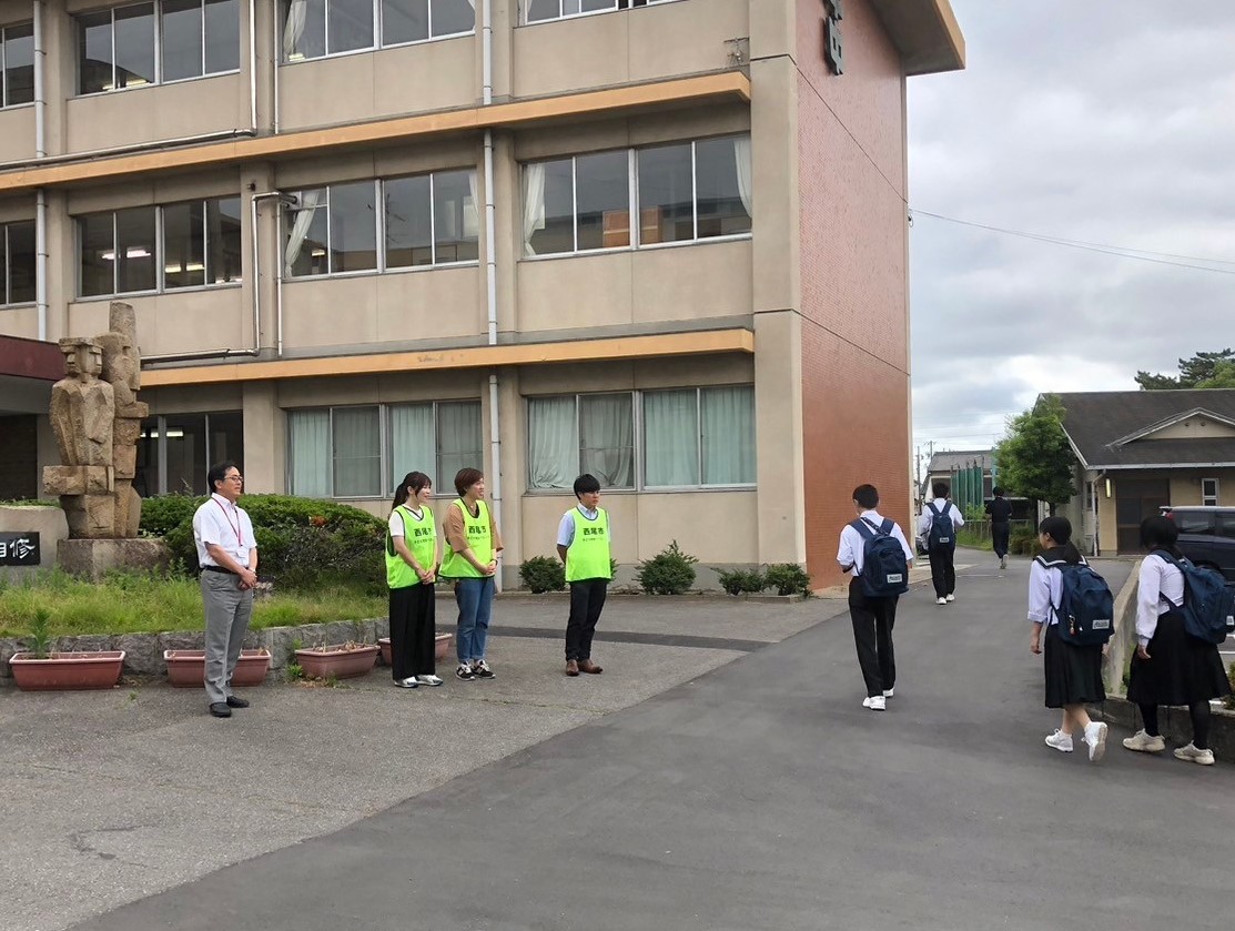 令和6年度あいさつ運動@