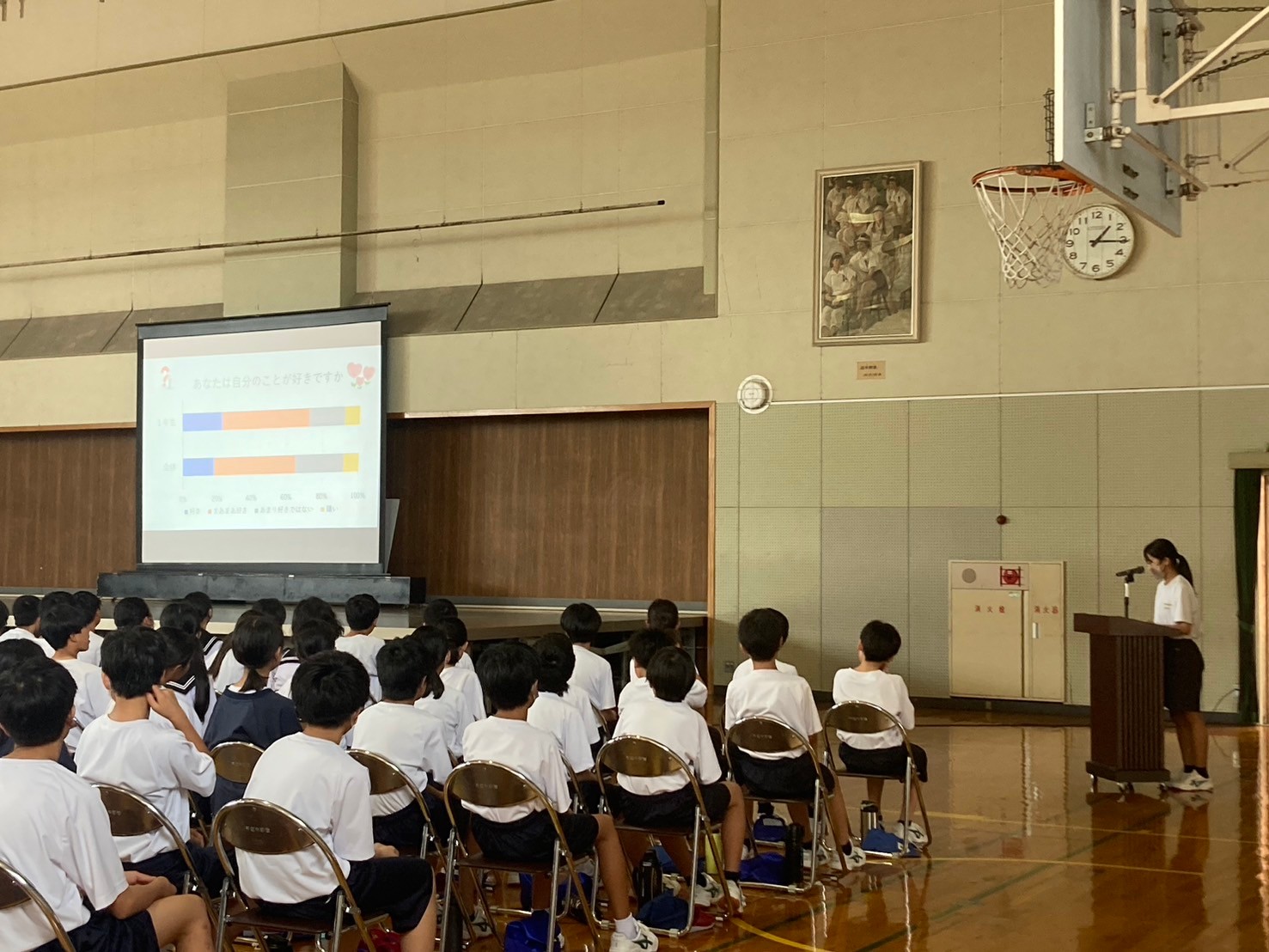 令和6年度 学校保健委員会 1年生保健集会