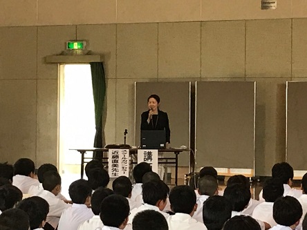 1年生保健集会(心の健康)B