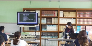 給食試食会、食育講話会